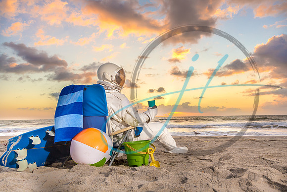 Beach Spaceman-8247