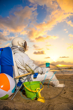 Beach Spaceman-8267